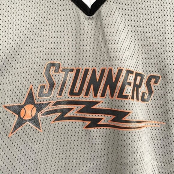 Vintage Gray Stunners Basketball Mesh Jersey - M - Picture 4 of 11